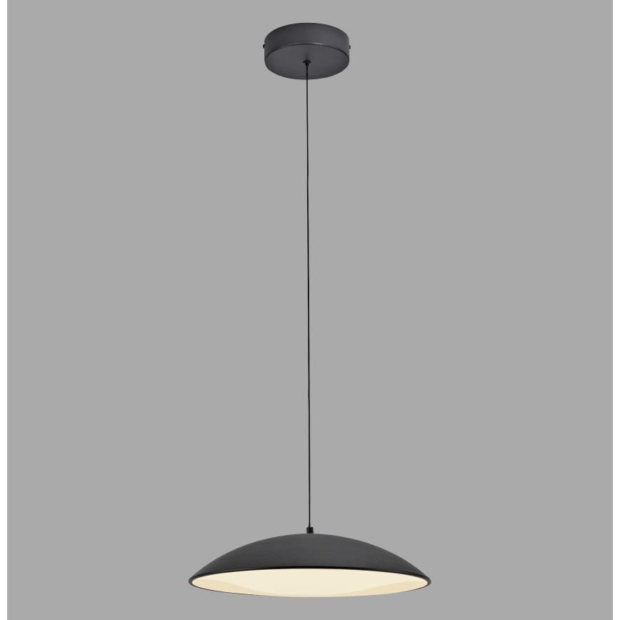 Schöner Wohnen 14606-18 - диммируемая LED-люстра на тросе LENTE, LED/17W/230V, диаметр 40 см, чёрная