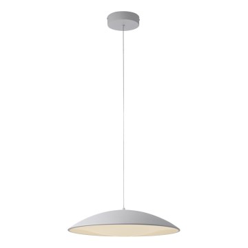 Schöner Wohnen 14607-16 - диммируемая LED-люстра на тросе LENTE, 23 Вт, 230 В, диаметр 50 см, белая