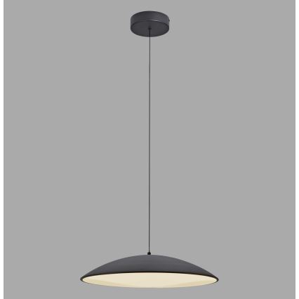Schöner Wohnen 14607-18 - диммируемая светодиодная люстра на тросе LENTE LED/23W/230V, диаметр 50 см, черная