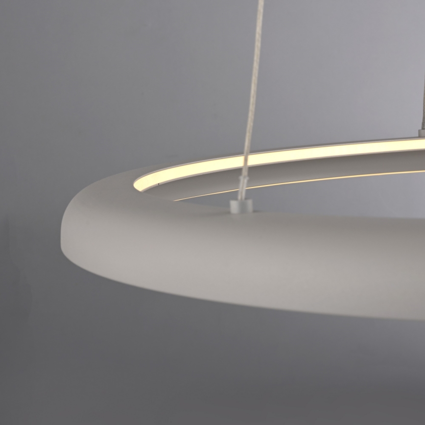 Schöner Wohnen 15570-39 - LED-диммируемая люстра на тросовом подвесе QUILLO LED/36W/230V, Ø 60 см, серый