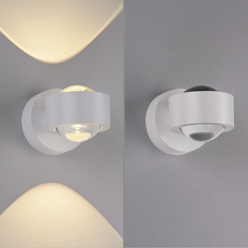 Schöner Wohnen 19331-16 - LED настенный светильник CHIA 2xLED/2W/230V белый