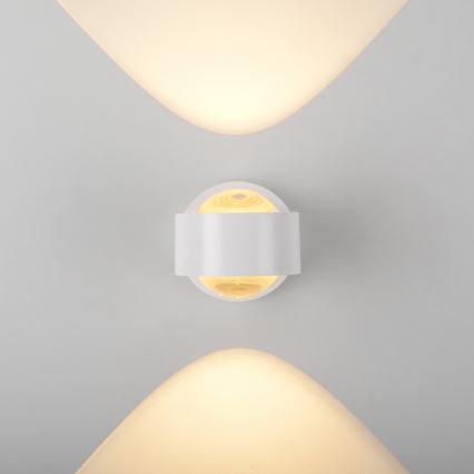 Schöner Wohnen 19331-16 - LED настенный светильник CHIA 2xLED/2W/230V белый