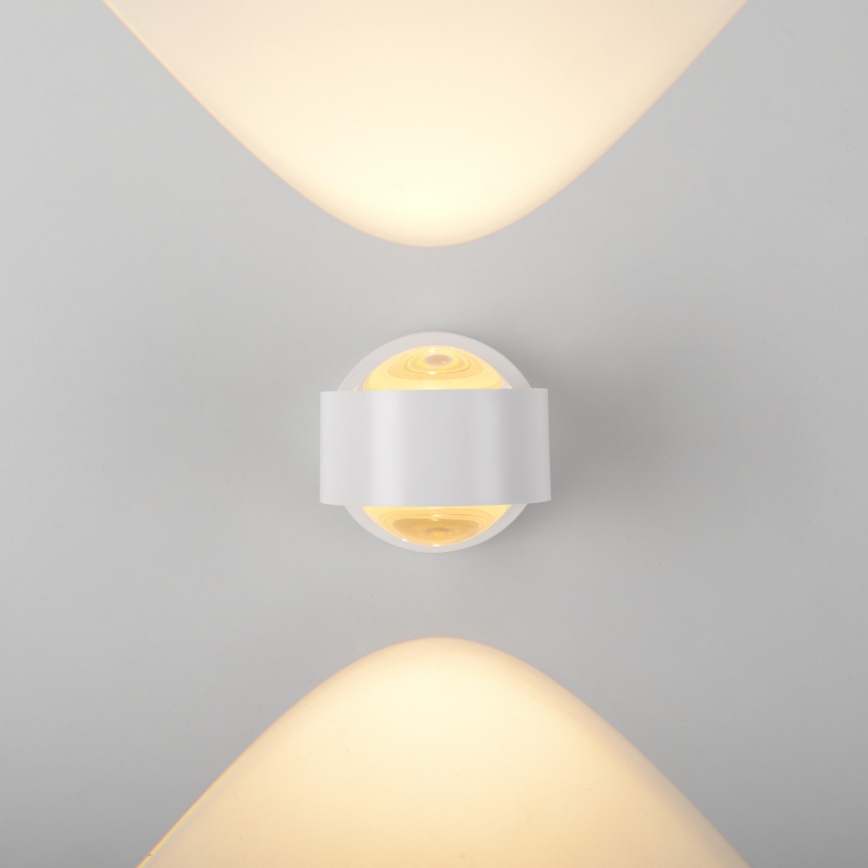 Schöner Wohnen 19331-16 - LED настенный светильник CHIA 2xLED/2W/230V белый