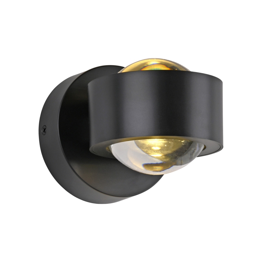 Schöner Wohnen 19331-18 - LED настенный светильник CHIA 2xLED/2W/230V черный
