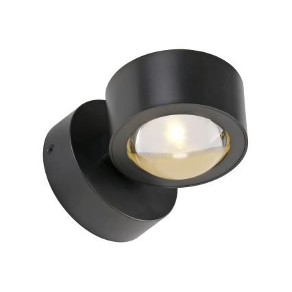Schöner Wohnen 19331-18 - LED настінний світильник CHIA 2xLED/2W/230V чорний