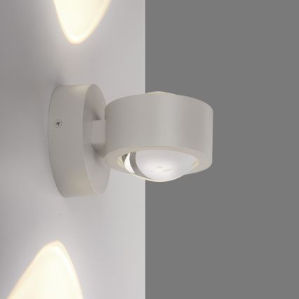 Schöner Wohnen 19331-39 - LED настенный светильник CHIA, 2xLED/2 Вт/230 В, серый