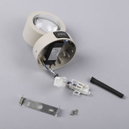 Schöner Wohnen 19331-39 - LED настенный светильник CHIA, 2xLED/2 Вт/230 В, серый