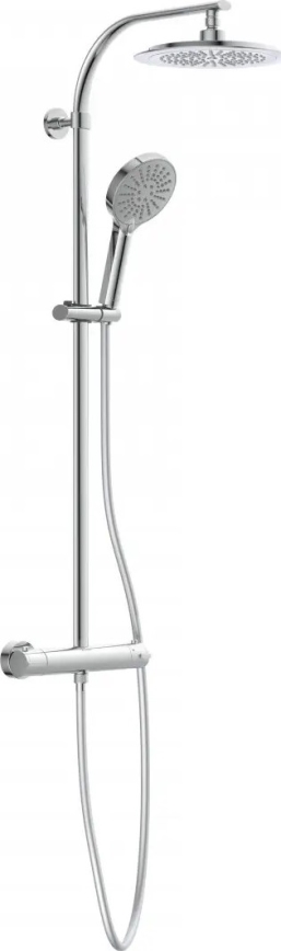 Schütte 60046 - Душевой комплект с термостатическим смесителем MADURA FRESH, глянцевый хром