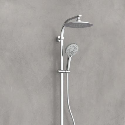 Schütte 60046 - Душевой комплект с термостатическим смесителем MADURA FRESH, глянцевый хром