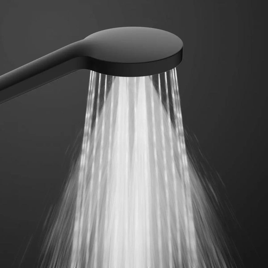 Schütte 60076 - Душевой комплект с термостатическим смесителем MADURA FRESH чёрный