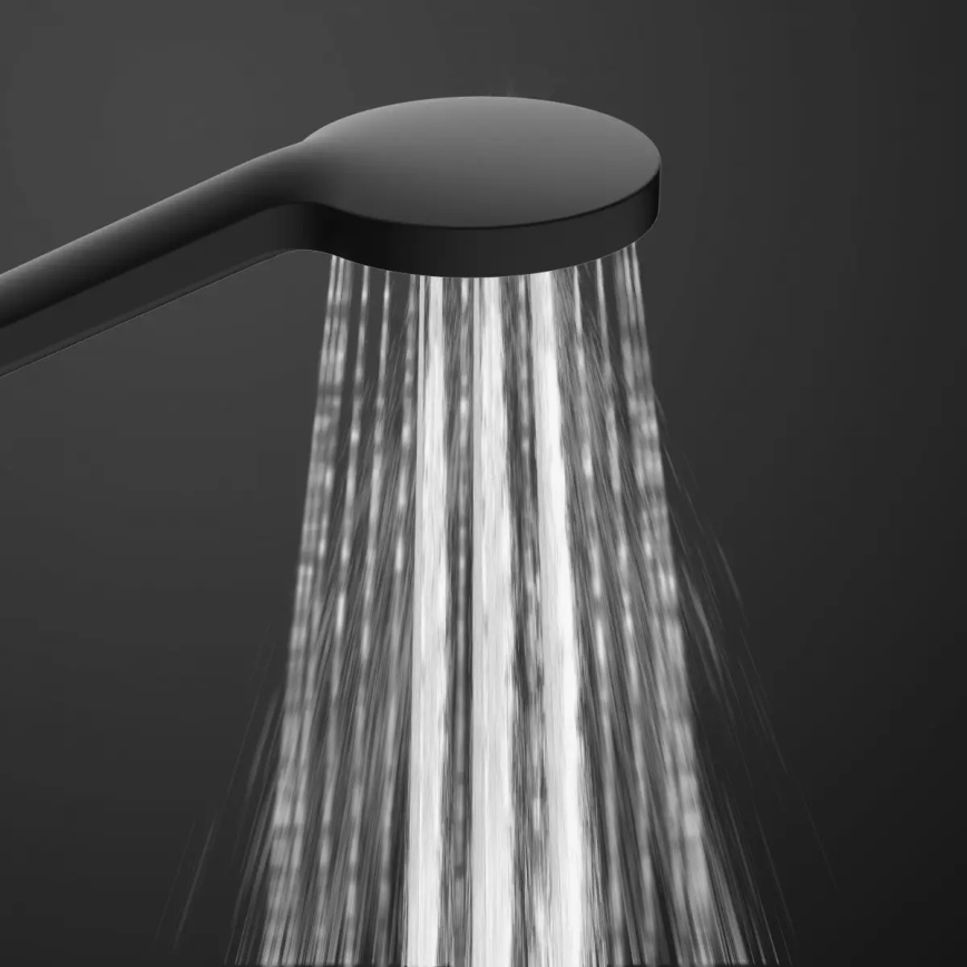 Schütte 60076 - Душевой комплект с термостатическим смесителем MADURA FRESH чёрный