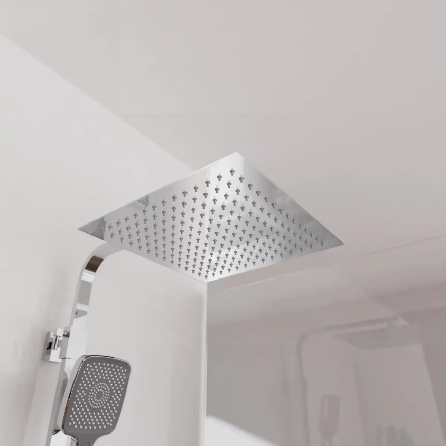 Schütte 60531 - Душевой комплект с термостатическим смесителем OCEAN, глянцевый хром/антрацит