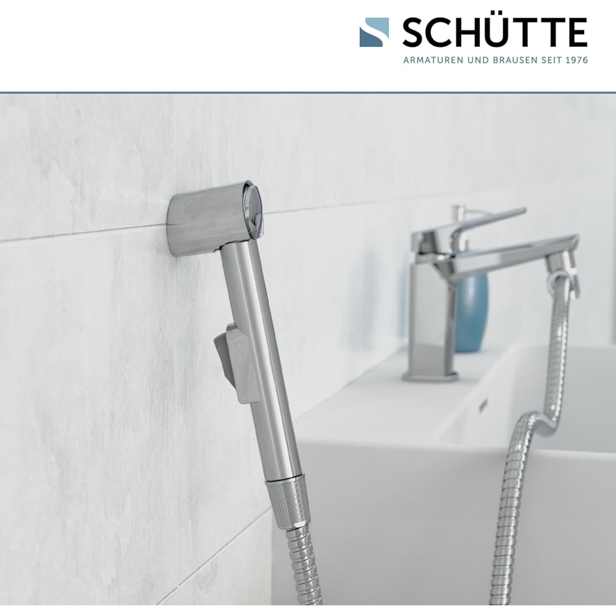 Schütte 78016 - Ручний душ для умивальника, блискучий хром