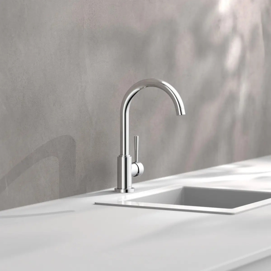 Schütte 79119 - Змішувач для кухонної мийки CORNWALL, блискучий хром