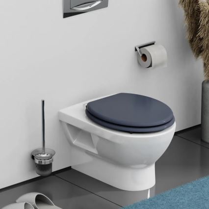 Schütte 80104 - Сиденье для унитаза SPIRIT, антрацит, SoftClose, MDF, дерево
