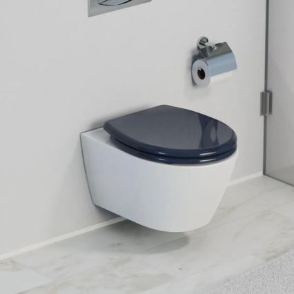 Schütte 82304-A - Унитазное сиденье АНТРАЦИТ с мягким закрыванием SoftClose, из дуропласта