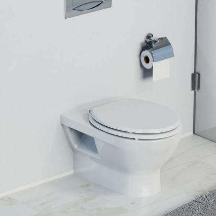Schütte 84100-A - Сиденье-крышка для унитаза, белое, SoftClose, MDF, дерево