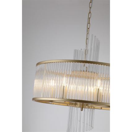 Searchlight - Подвесная люстра на цепи LARA 6xE14/60W/230V