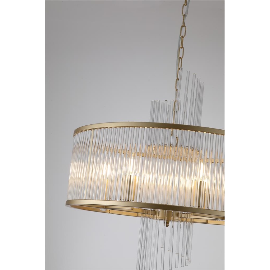 Searchlight - Подвесная люстра на цепи LARA 6xE14/60W/230V