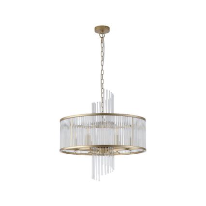 Searchlight - Подвесная люстра на цепи LARA 6xE14/60W/230V