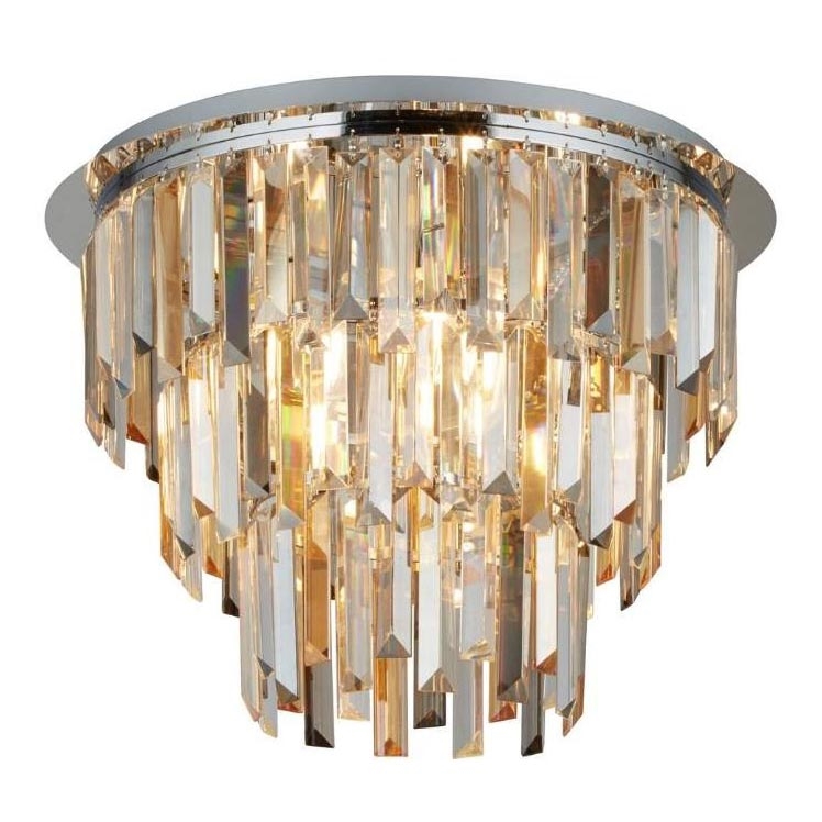 Searchlight 1225-5CC - Потолочный светильник CLARISSA 5xE14/40W/230V