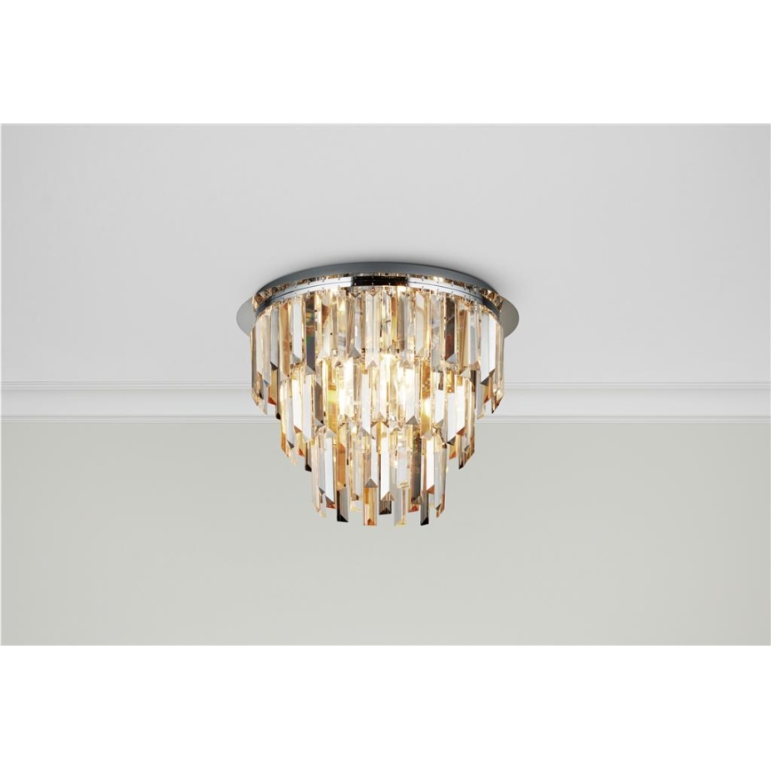 Searchlight 1225-5CC - Потолочный светильник CLARISSA 5xE14/40W/230V