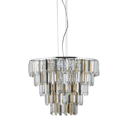 Searchlight - Підвісна люстра CLARISSA 9xE14/40W/230V