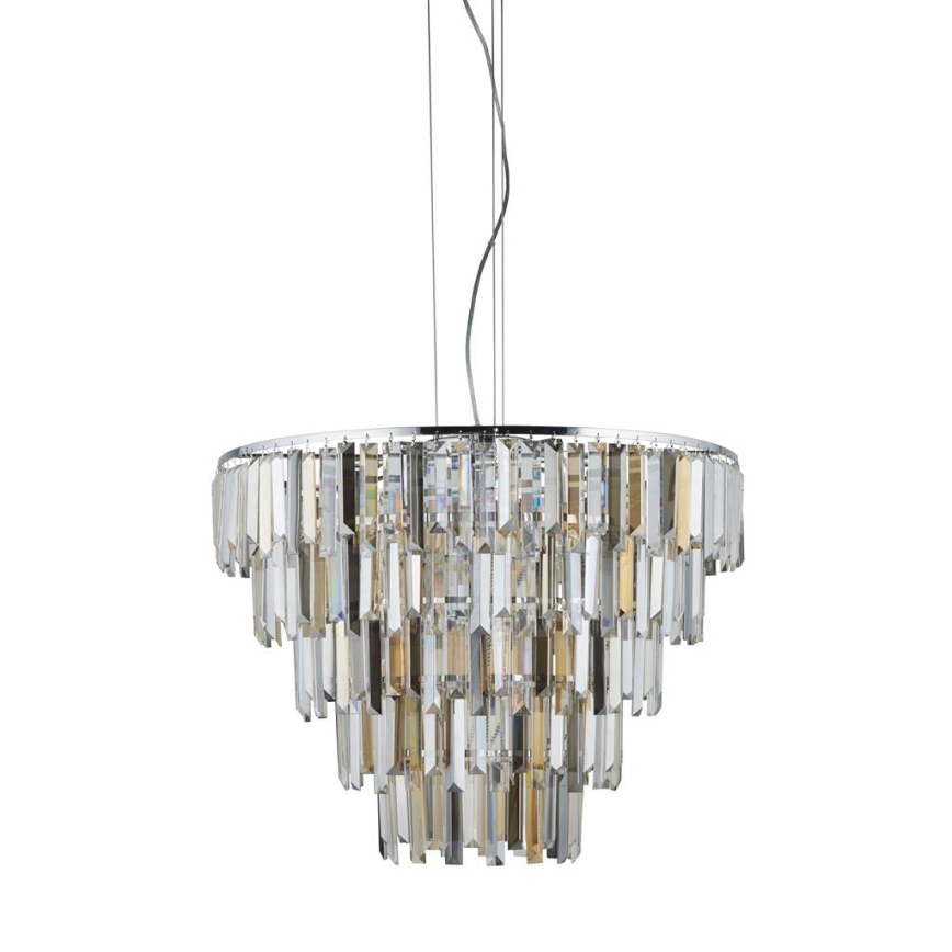 Searchlight - Підвісна люстра CLARISSA 9xE14/40W/230V
