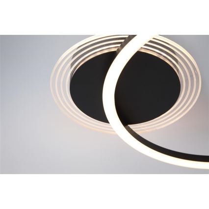 Searchlight - диммируемый светодиодный потолочный светильник CONTOUR LED/24W/230V 3000K