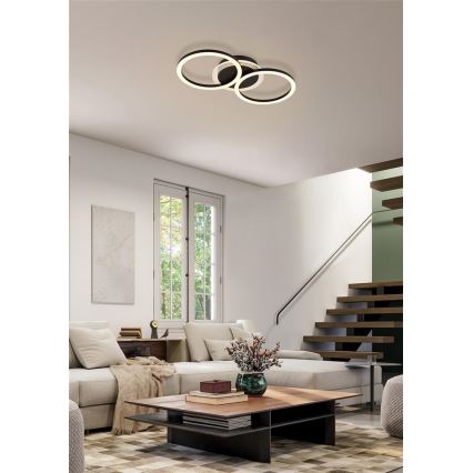 Searchlight - Светодиодный диммируемый потолочный светильник CONTOUR LED/24W/230V 3000K