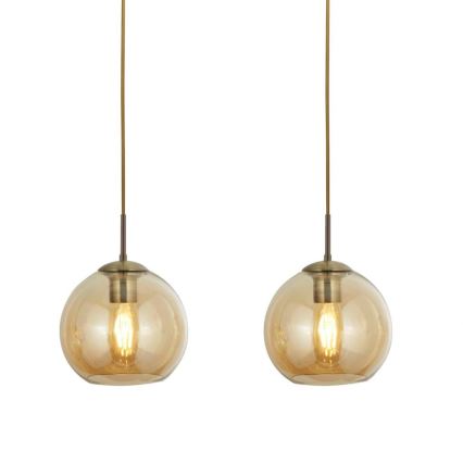 Searchlight 1623-3AM - Люстра на тросе PENDANT 3xE27/40W/230V золотая