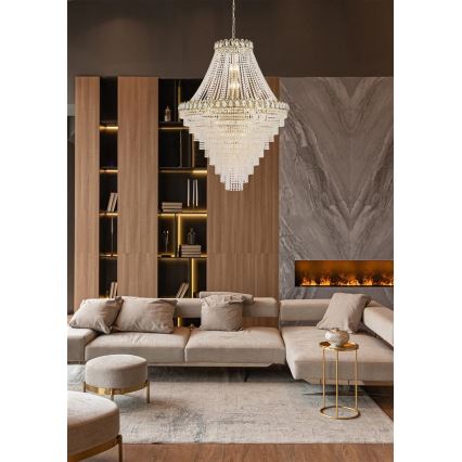 Searchlight - Люстра на ланцюгу LOUIS PHILLIPE 28xE14/60W/230V