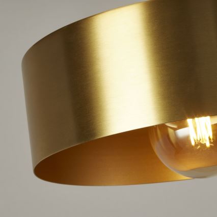Searchlight - Підвісна люстра KNOX 1xE27/60W/230V золотий
