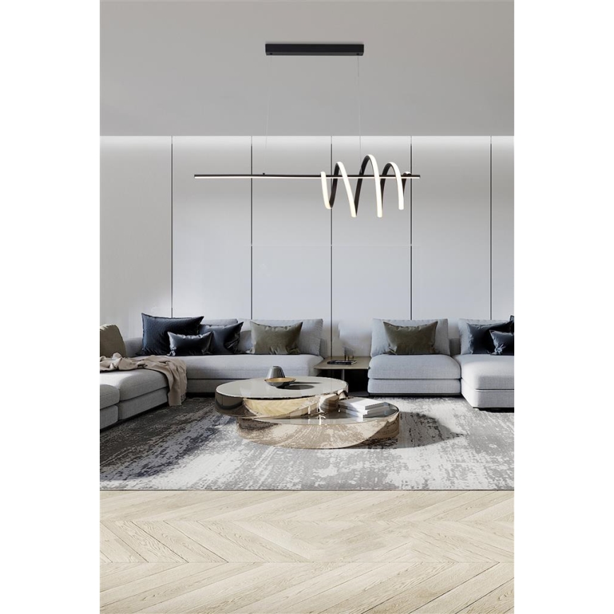 Searchlight - Диммируемая LED-подвесная люстра на тросе SWORD LED/40W/230V 3000K