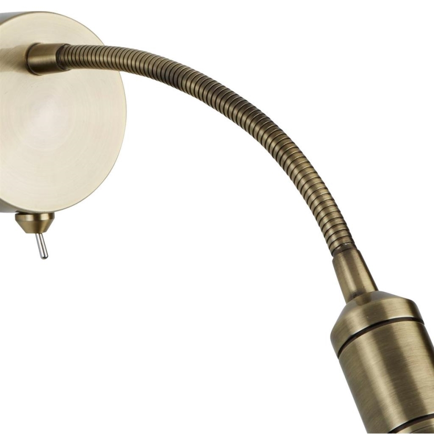 Searchlight - LED Гнучка лампа ADJU LED/1W/230V латунь