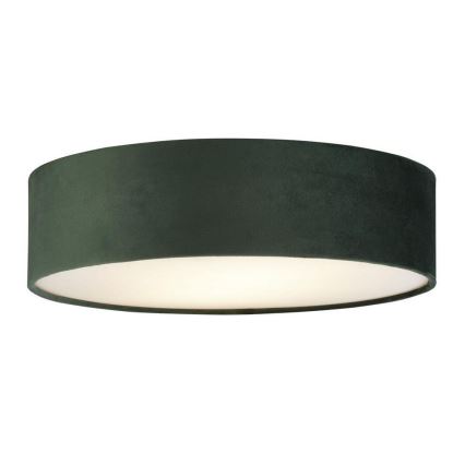 Searchlight - Потолочный светильник DRUM PLEAT 2xE27/15W/230V зеленый