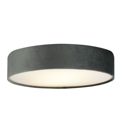 Searchlight - стельовий світильник DRUM 3xE27/60W/230V сірий
