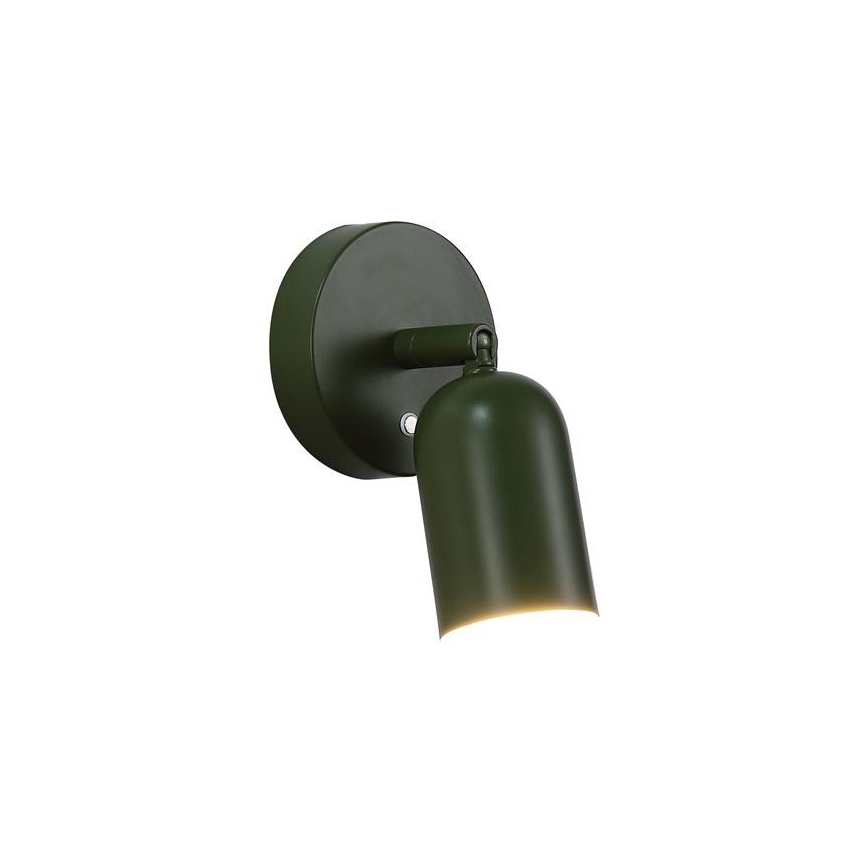 Searchlight - LED Регульований перезаряджуваний настінний світильник CONE LED/1,5W/5V зелений