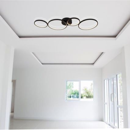 Searchlight - Світлодіодна пристельова люстра CIRQUE 4xLED/34W/230V