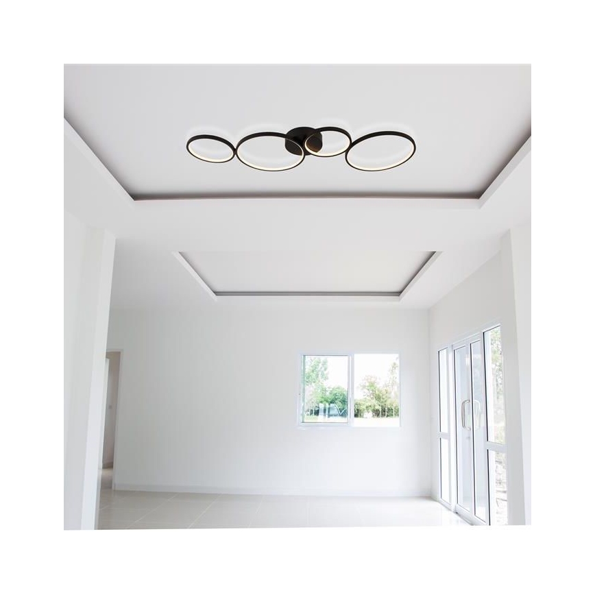 Searchlight - Світлодіодна пристельова люстра CIRQUE 4xLED/34W/230V