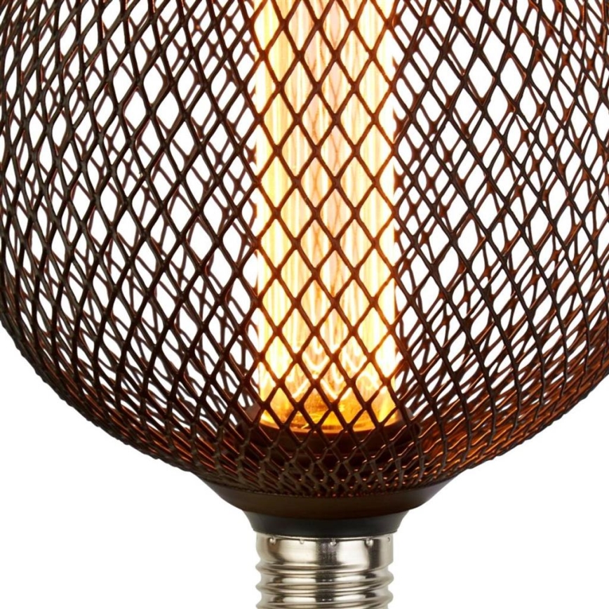 Searchlight - Диммируемая светодиодная декоративная лампа WIRE MESH E27/4,5W/230V 2700K