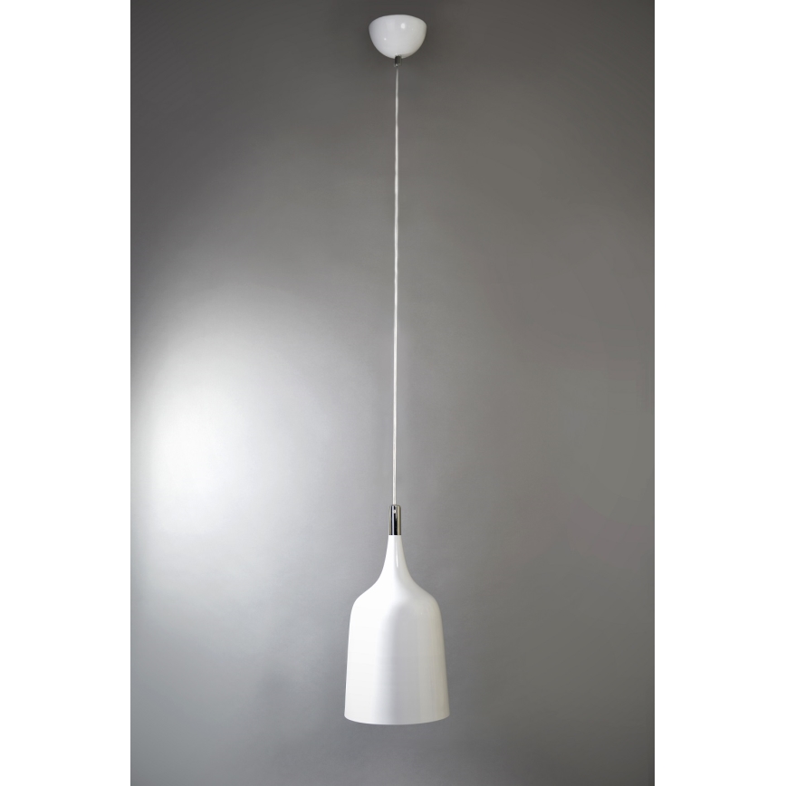 Searchlight - Подвесная люстра 1xE27/60W/230V белый