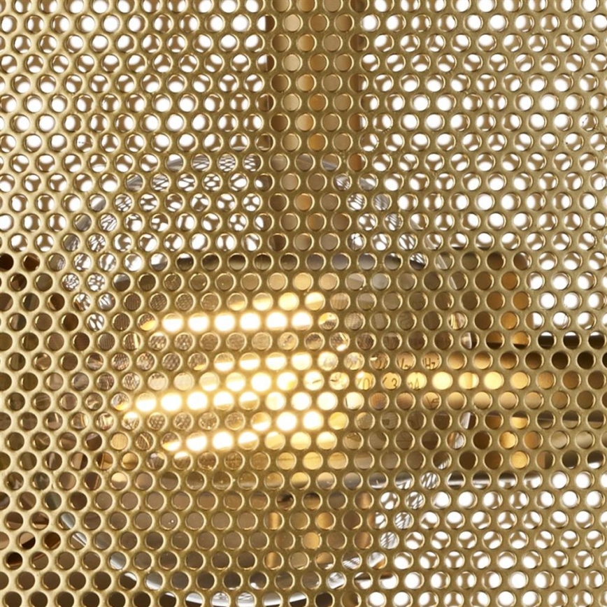 Searchlight - Стельовий світильник FISHNET 3xE27/60W/230V золотий