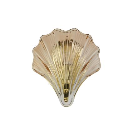 Searchlight - Настінний світильник SHELL 1xG9/7W/230V димчастий