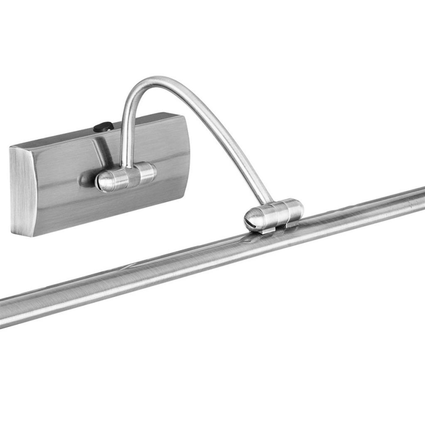 Searchlight - Светодиодная подсветка для картин LED/5W/230V матовый хром