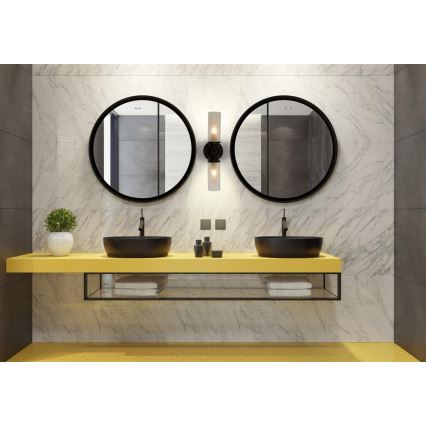 Searchlight - Настенный светильник IMPERIAL 2xG9/33W/230V черный