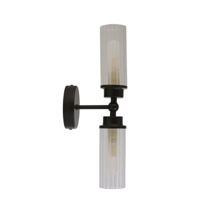 Searchlight - Настінний світильник IMPERIAL 2xG9/33W/230V чорний