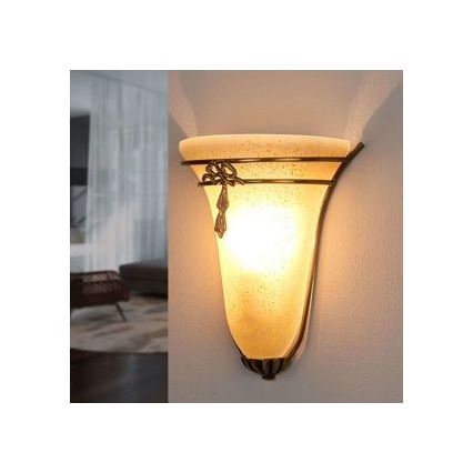Searchlight - Настінний світильник WALL 1xE14/40W/230V