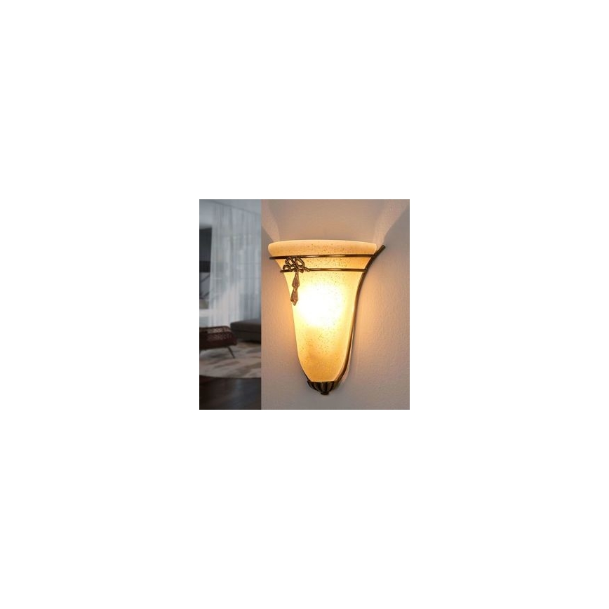 Searchlight - Настінний світильник WALL 1xE14/40W/230V