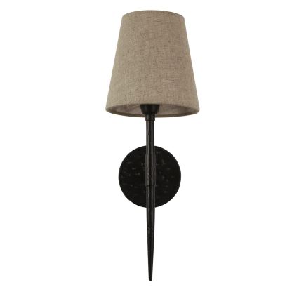 Searchlight - Настінна лампа GOTHIC 1xE14/60W/230V чорний